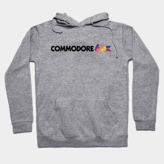 Commodore 64 Computer Logo Hoodie by carcinojen